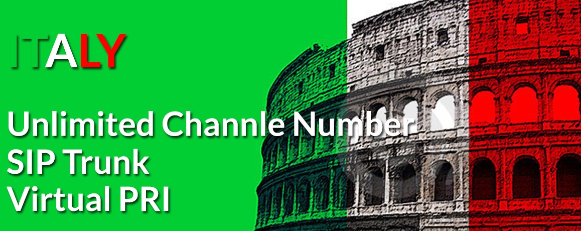 Italy Numbers with unlimited channels| NO Local Address Proof